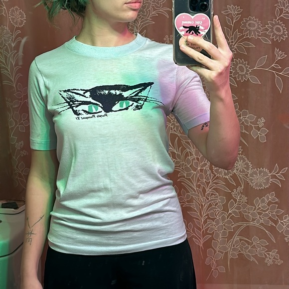 Vintage Purple Pussycat tee 🐱💙 - Picture 3 of 3